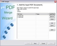 PDF Merger screenshot